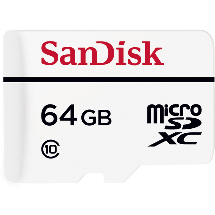 Sandisk High Endurance Video Monitoring microSDHC 64GB (Read/Write) 20Mb/s