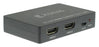 Rankinis 2 prievadų HDMI perjungiklis, 2 HDMI įvestys – 1 HDMI išvestis, tamsiai