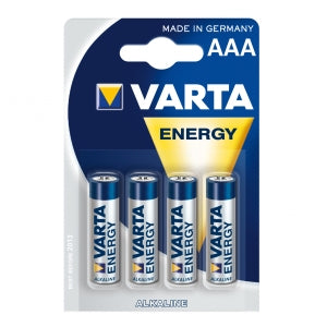 Baterija alkaline VARTA R3 (AAA) 4vnt energy