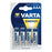 Baterija alkaline VARTA R3 (AAA) 4vnt energy