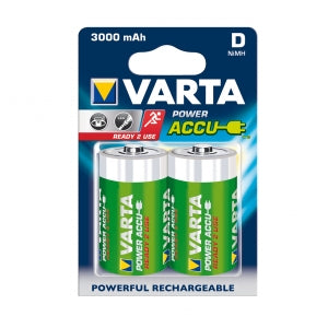 Akumuliatorius VARTA R20 (typD) 3000 mAh 2vnt ready 2 use