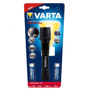 Žibintuvėlis LED Atsparus dužiams 1W (+2xAA) 100 lm VARTA