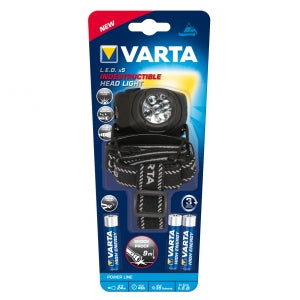 Žibintuvėlis LED Atsparus dužiams 5x 5mm (+3xAAA) 35 lm VARTA