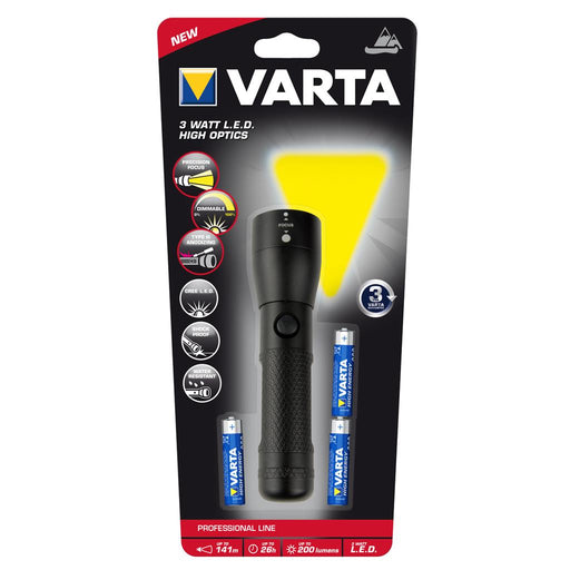 Žibintuvėlis 3W (+3xAAA) 200 lm VARTA
