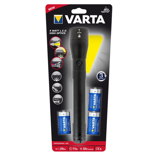Žibintuvėlis 4W (+3xC) 300 lm VARTA