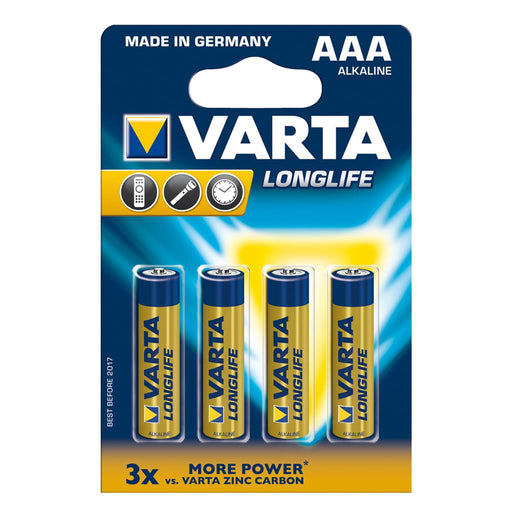 VARTA Alkaline batteries R3 (AAA) 4pcs longlife