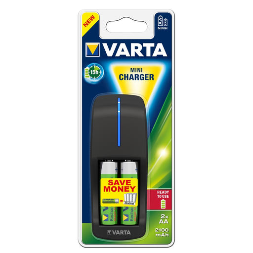 VARTA MINI CHARGER +2xAA 2100mAh (ready2use)