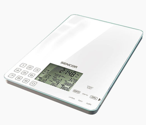 Virtuvinės svarstyklės Sencor SKS 6000, Kalorijų skaičiavimas
