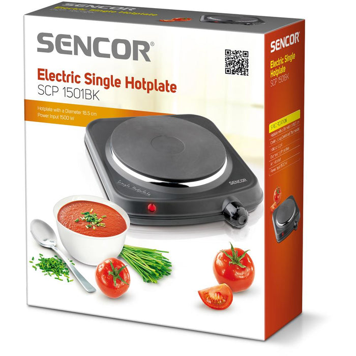Elektrinė viryklė SENCOR - SCP 1500 (1 laukas)
