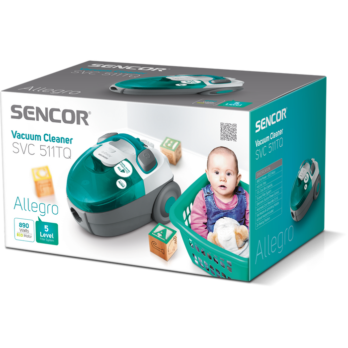 Vacuum cleaner SENCOR - SVC 511 TQ-EUE2