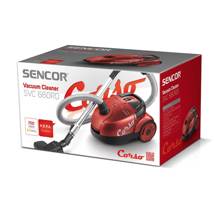 Vacuum cleaner SENCOR - SVC 660 RD - EUE2