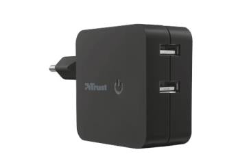 Įkroviklis Trust 2 xUSB 2x12W