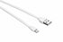 Flat Lightning Cable 1m - white
