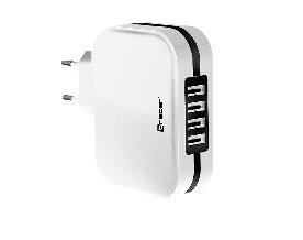 Charger TRACER 230V 4xUSB 6.8A white