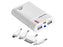 Nešiojamas įkroviklis Tracer power bank 8400mAh, Baltas