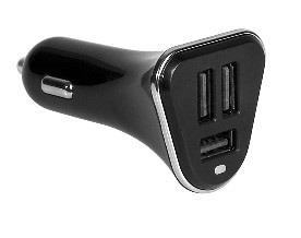 Automobilinis pakrovėjas Tracer 12-24V 3xUSB 5.2A